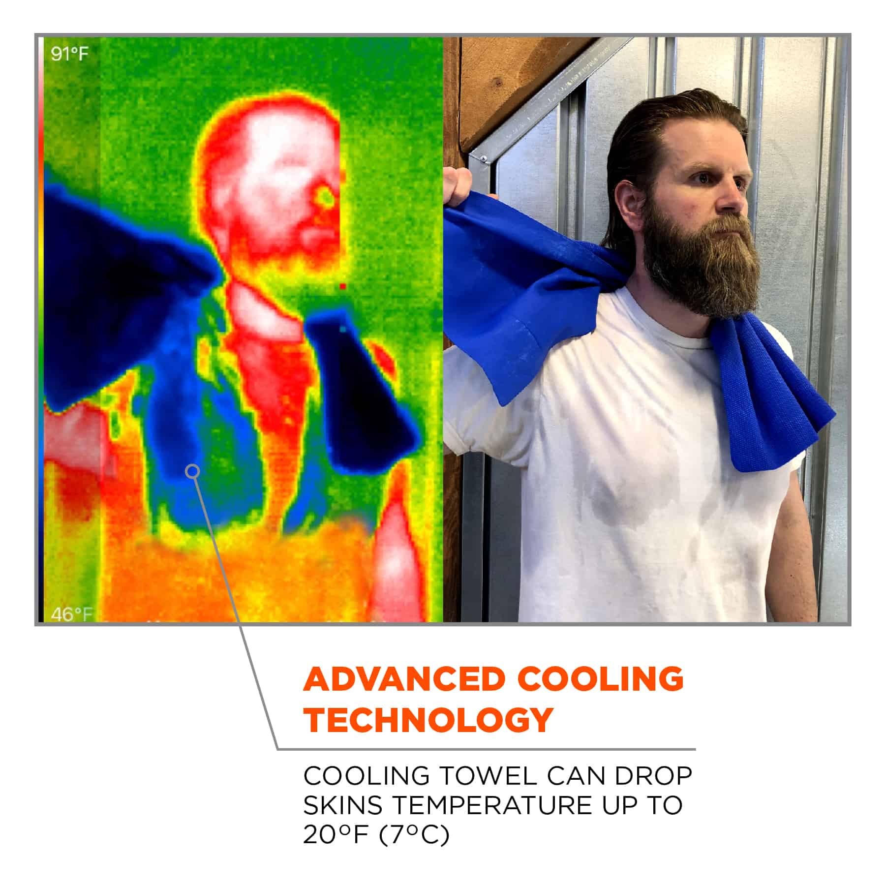 Evaporative Cooling Towel