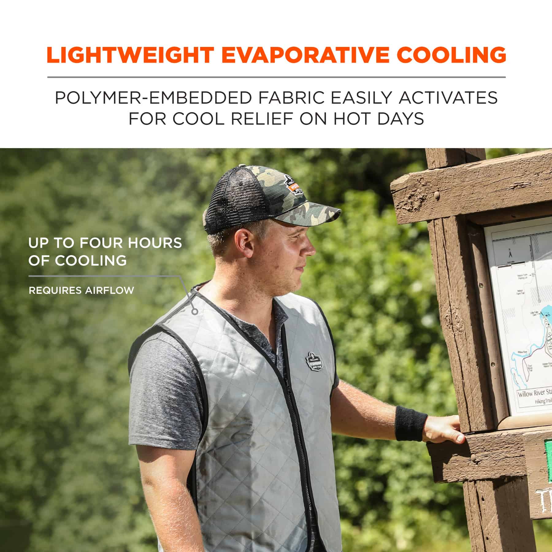 Evaporative Cooling Vest