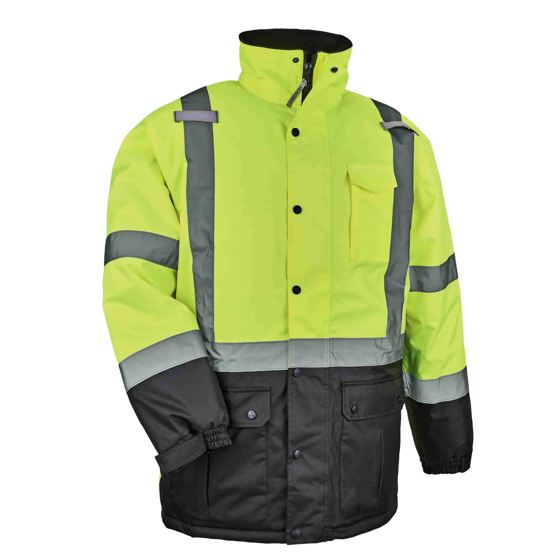 Type R Class 3 Hi-Vis Quilted Thermal Parka