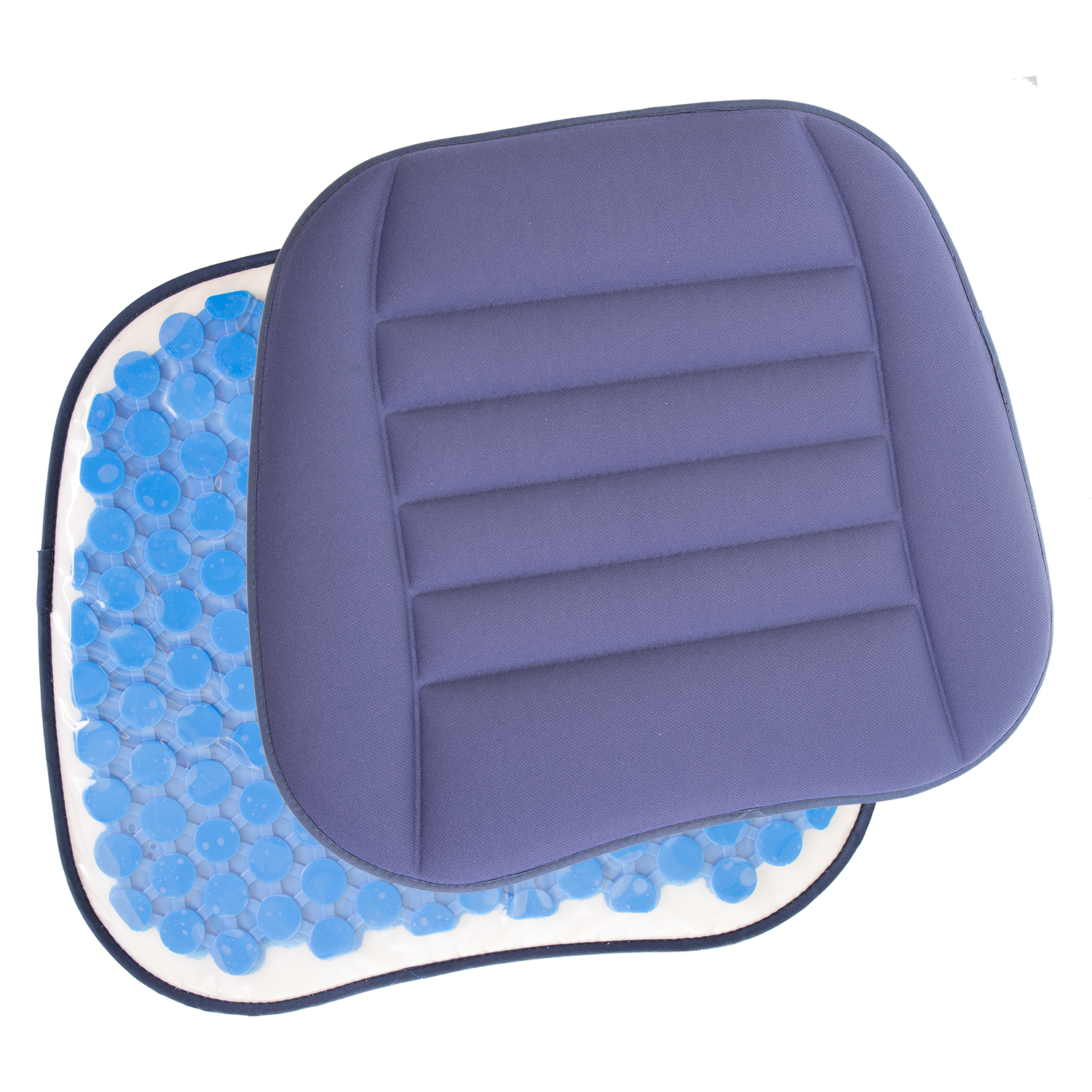 IMPACTO 907GEL MOLDED SEAT CUSHION BLUE FABRIC