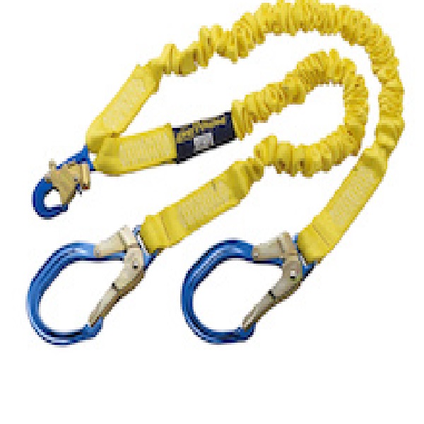 SHOCKWAVE2 LANYARD, TUBULAR WEB, 100% TIE OFF W/