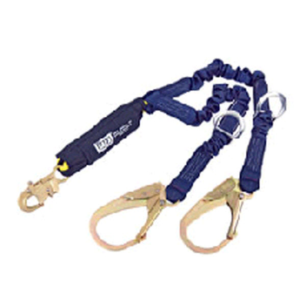 SHOCKWAVE FORCE2 100% TIE-OFF LANYARD - ELASTIC