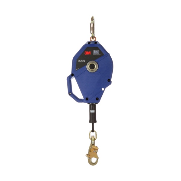 SELF RETRACTING LIFELINE, ROPE, BLUE, 35'