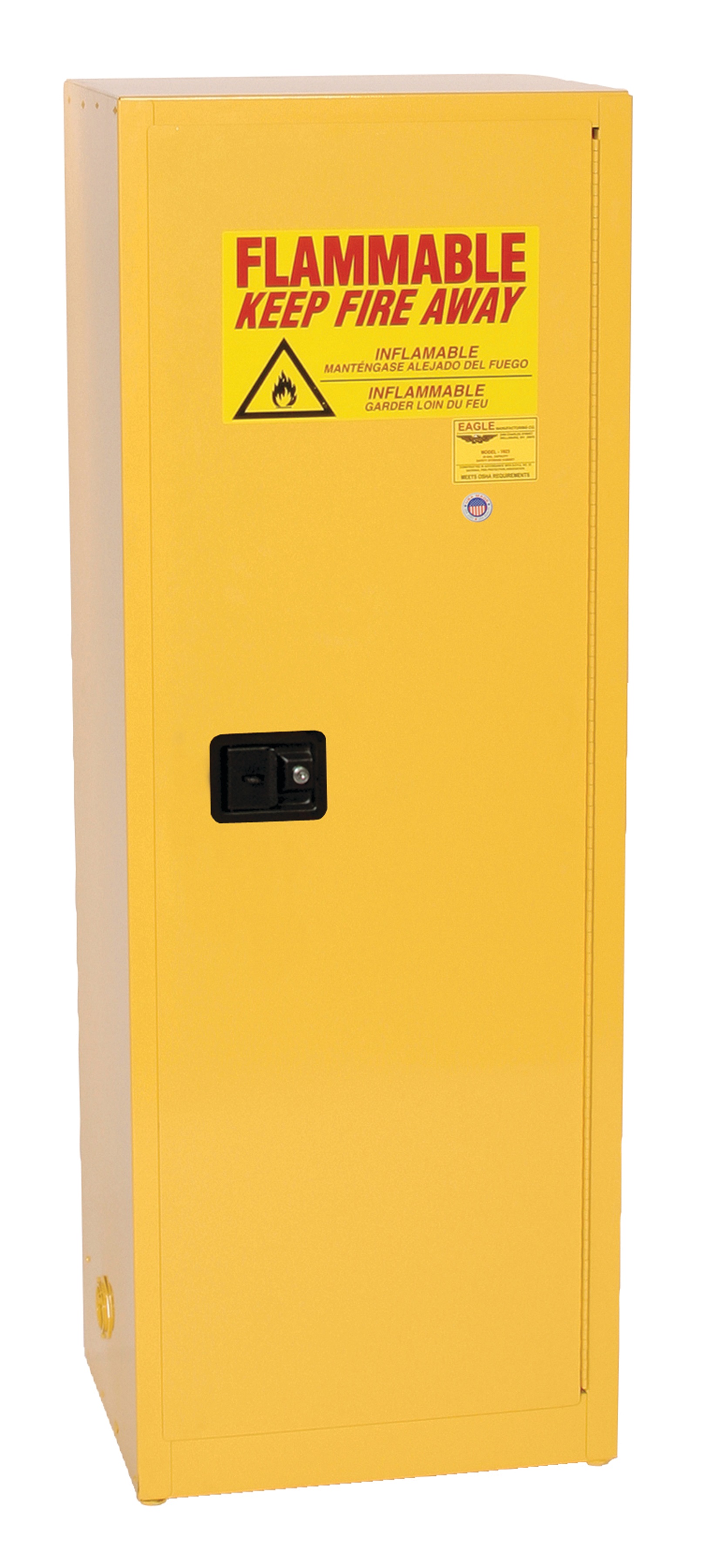 Eagle Space Saver Flammable Safety Cabinet