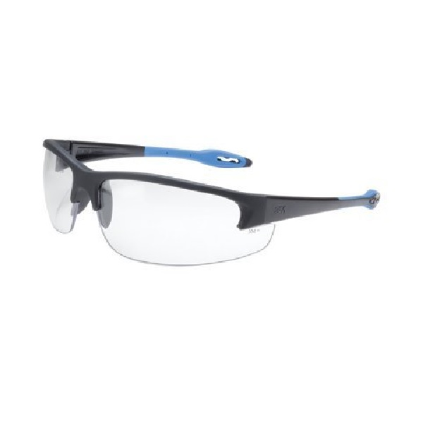 GLASSES, NITROUS CCS EYEWEAR BLACK FRAME CLEAR A/F LENSES