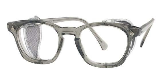 GLASSES 46 MM SPATULA SMOKE CLEAR LENS