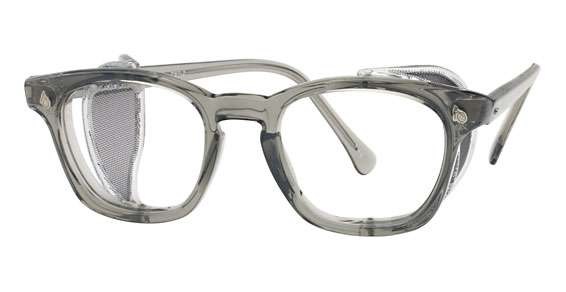 GLASSES 48 MM SPATULA SMOKE, CLEAR LENS