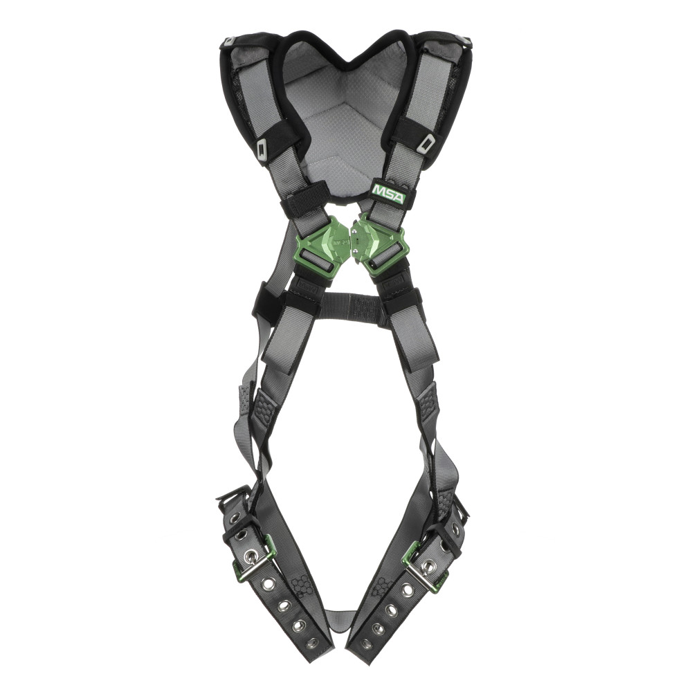 V-FIT Harness, Standard, Back D-Ring, Tongue Buckle Leg Straps, Shoulder Padding