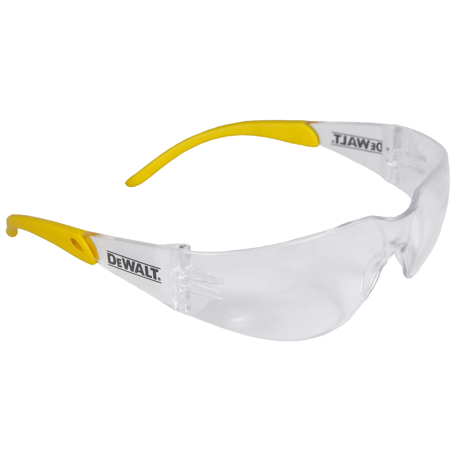 DPG54 Protector™ Safety Glass - Clear/Yellow Frame - Clear Lens