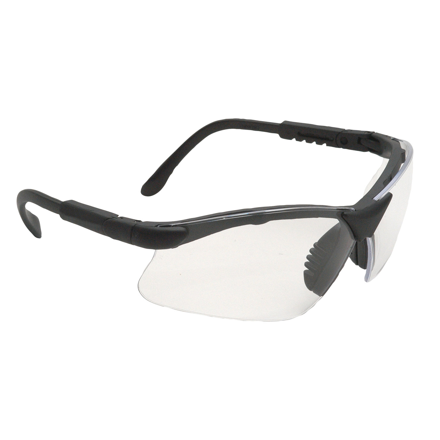 Revelation™ Safety Eyewear - Black Frame - Clear Lens