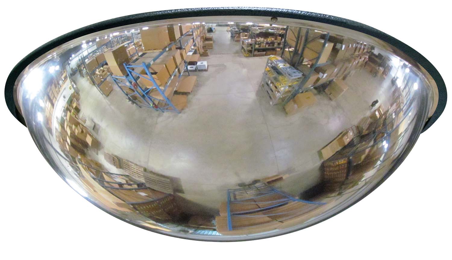 MIRROR FULL DOME ACRYLIC 32" W/ HARDBOARD BACK