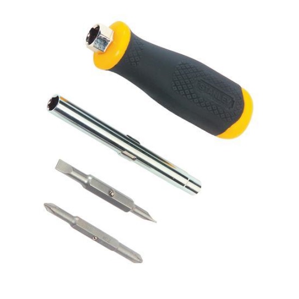 001PC CONTROL GRIP 6 WAY SCREWDRIVER