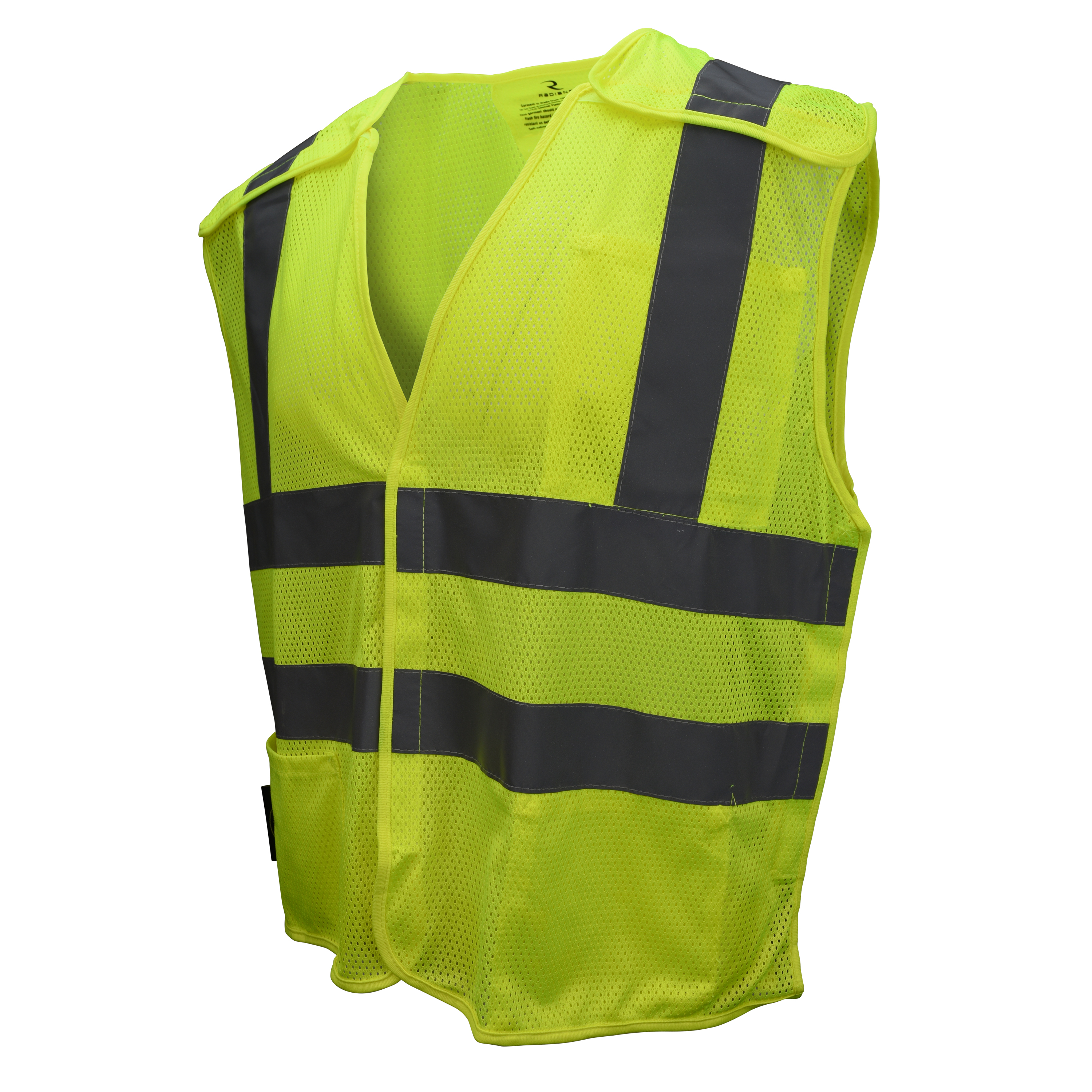 SV45-2 Type R Class 2 Self Extinguishing Mesh Breakaway Vest - Green - Size XL