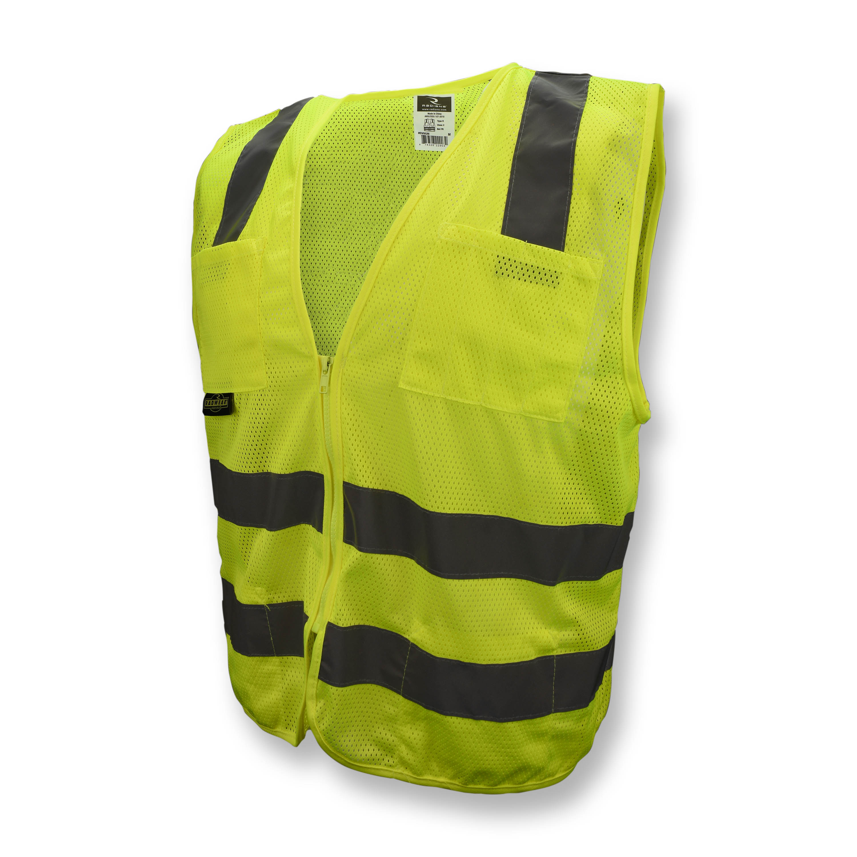 SV8 Standard Type R Class 2 Mesh Safety Vest - Green - Size 2X